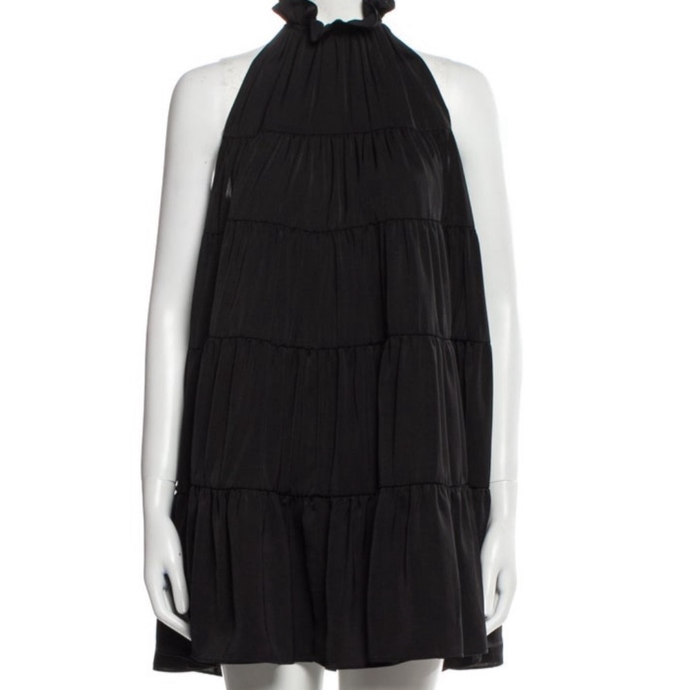 RHODE Black Mock Neck Tent Dress | Size: XS - Picture 4 of 8